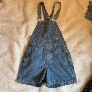 Vintage guess overalls size small